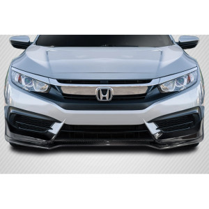 2016-2018 Honda Civic 2DR 4DR Type M Front Lip Under Spoiler - 1 Piece - image 1