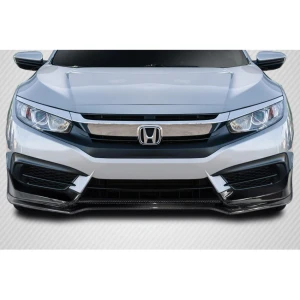 2016-2018 Honda Civic Type M Carbon Fiber Front Lip - image 1