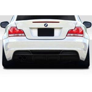 2008-2013 BMW 1 Series E82 E88 R1 Rear Diffuser - 1 Piece (single exhaust) - image 1