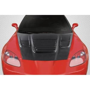 2005-2013 Chevrolet Corvette World Challenge Look Carbon Fiber Hood - image 1