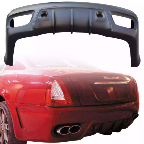 VSaero FRP WAL Rear Bumper > Maserati Quattroporte 2009-2012 - image 1