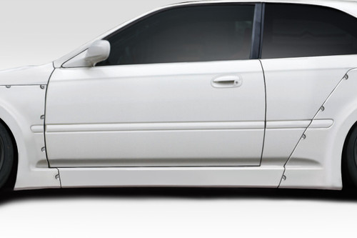 1996-2000 Honda Civic HB Duraflex MMR Wide Body Side Skirts 2 Piece
