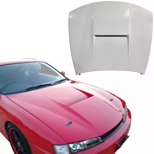 ModeloDrive FRP MSPO Hood > Nissan 240SX S14 (Kouki) 1997-1998 - image 1