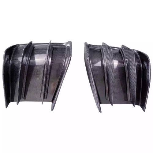 ModeloDrive Carbon Fiber Dual Diffusers 2pc > Chevrolet Corvette C7 2014-2019 - image 1