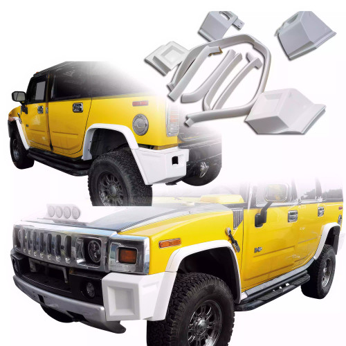 ModeloDrive FRP BNW Body Kit 9pc > Hummer H2 2003-2009 - image 1