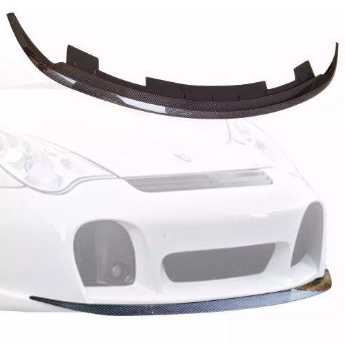 ModeloDrive Carbon Fiber TART GT Front Lip Valance > Porsche 911 (996) 2002-2004 - image 1