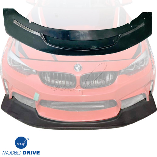 ModeloDrive FRP LBPE Wide Body Kit w Wing > BMW 4-Series F32 2014-2020 - image 1