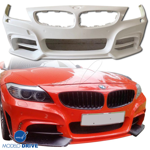 ModeloDrive FRP ROWR Front Bumper > BMW Z4 E89 2009-2016 - image 1