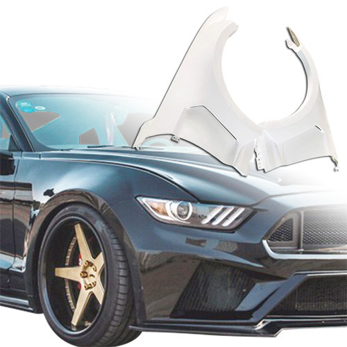 ModeloDrive FRP RTSS Wide Body Fenders (front) > Ford Mustang 2015-2017