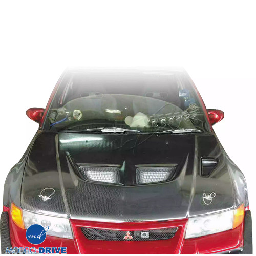 ModeloDrive Carbon Fiber EVO5 Hood > Mitsubishi Evolution EVO5 EVO6 1998-2001> 4dr - image 1