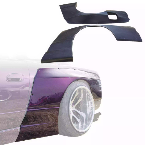 VSaero FRP TKYO v3 Wide Body Fenders (rear) 110mm > Nissan Silvia S13 1989-1994 > 2dr Coupe - image 1