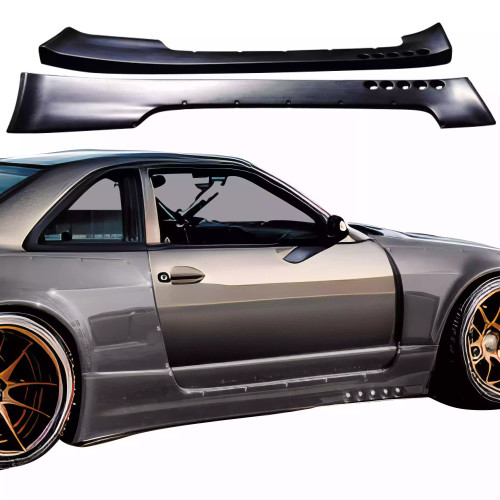 VSaero FRP TKYO Wide Body Side Skirts > Nissan Skyline R33 1995-1998 > 2dr Coupe - image 1