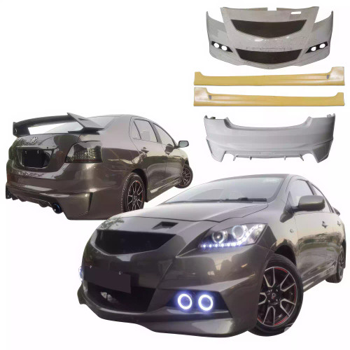 ModeloDrive FRP GALX Body Kit > Toyota Yaris 2007-2011 > 4dr Sedan - image 1