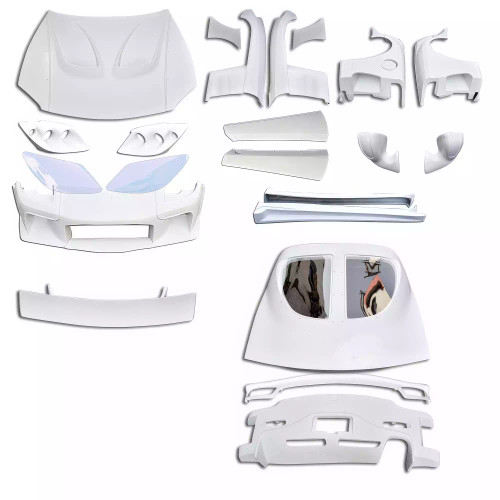 ModeloDrive FRP VSID FN Wide Body Kit w Wing > Mazda RX-7 FD3S 1993-1997 - image 1