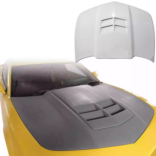 ModeloDrive FRP ZL1 Vented Hood > Chevrolet Camaro 2010-2015 - image 1