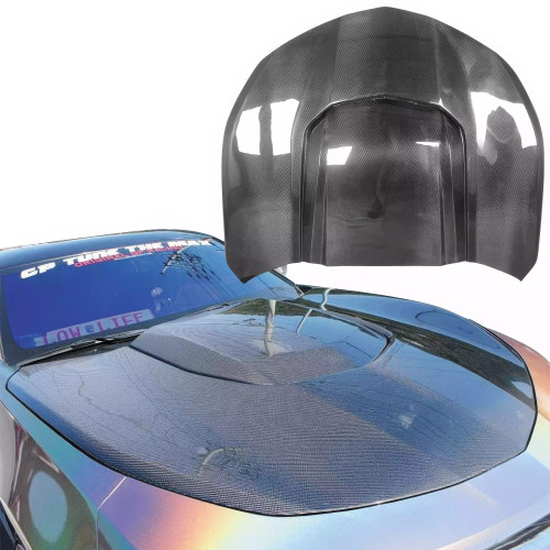 ModeloDrive Carbon Fiber ZL1 Style Hood > Chevrolet Camaro 2016-2021 - image 1