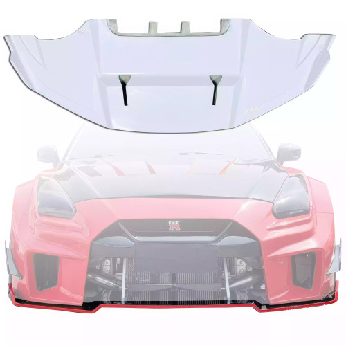 ModeloDrive FRP LBPE SE Wide Body Front Splitter > Nissan GT-R GTR R35 2009-2016 - image 1