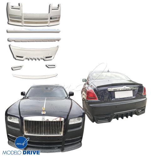 ModeloDrive FRP VIP Body Kit w Wing > Rolls-Royce Ghost 2010-2014 - image 1