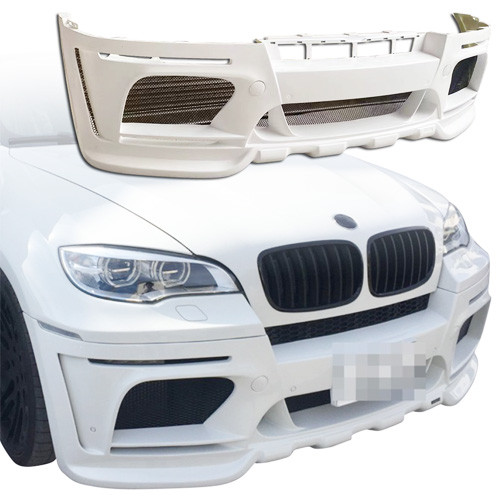 ModeloDrive FRP HAMA Wide Body Front Bumper > BMW X6 E71 2008-2014