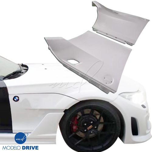 ModeloDrive FRP LVL Wide Body Fenders (front) > BMW Z4 E89 2009-2016 - image 1