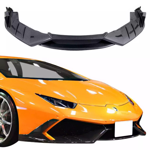 ModeloDrive Carbon Fiber MASO Front Lip > Lamborghini Huracan 2014-2019 - image 1