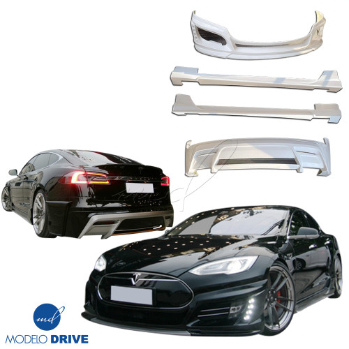 ModeloDrive FRP KKR Body Kit 4pc > Tesla Model S 2012-2015 - image 1