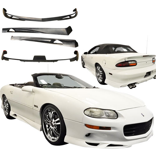 KBD Urethane Type J Style 4pc Full Body Kit > Chevrolet Camaro 1998-2002