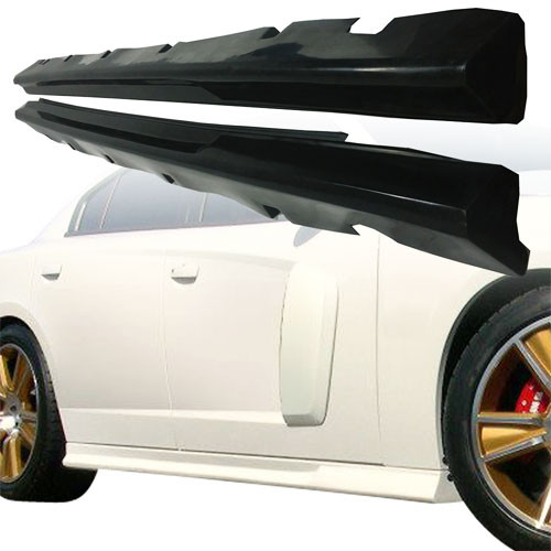 KBD Urethane Premier Style 2pc Side Skirts > Dodge Charger 2011-2013 - image 1