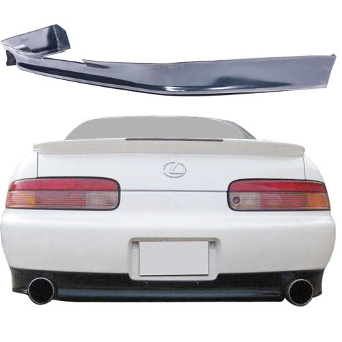 KBD Urethane VTX Style 1pc Rear Lip > Lexus SC 1992-1996 - image 1