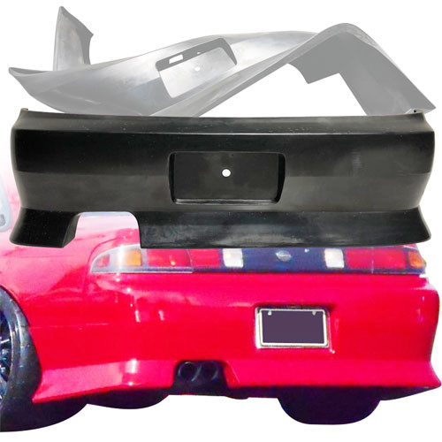 KBD Urethane DM3 Style 1pc Rear Bumper > Nissan 240SX S14 1995-1998 - image 1