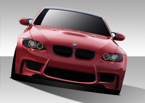 2008-2013 BMW M3 E90 E92 E93 Duraflex 1M Look Front Bumper Cover - 1 Piece - image 1