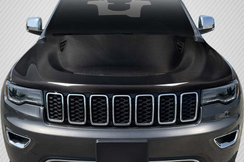 2011-2022 Jeep Grand Cherokee Carbon Creations Delta Hood 1 Piece