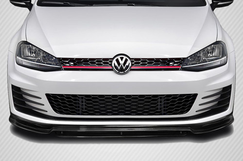 2015-2021 Volkswagen GTI Carbon Creations RZ Front Lip Under Spoiler - 2 Piece - image 1