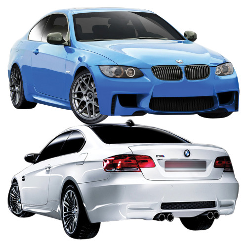 2007-2010 BMW 3 Series E92 2dr E93 Convertible Duraflex 1M Look Body Kit 4 Piece