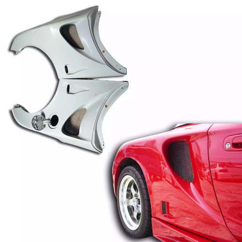 ModeloDrive FRP MCRA v1 Wide Body Fenders (Rear) > Toyota MRS MR2 Spyder 2000-2005 - image 1