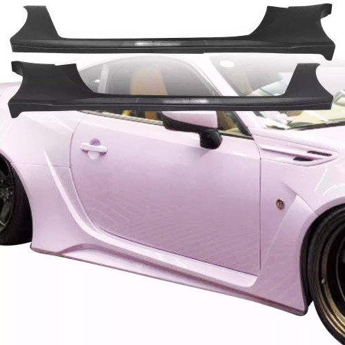 VSaero FRP AG T2 Wide Body Side Skirts > Subaru BRZ ZN6 2013-2020 - image 1