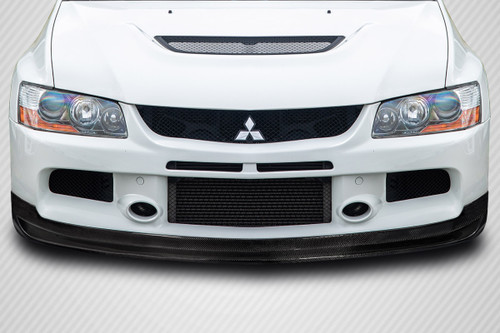 2006-2006 Mitsubishi Lancer Evolution 9 Carbon Creations Varte Front Lip Spoiler Air Dam 1 Piece