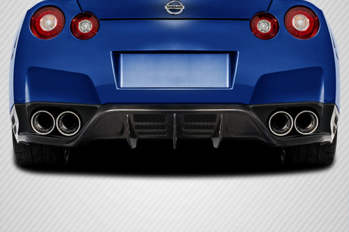 2009-2011 Nissan GT-R R35 Carbon Creations Malve Rear Diffuser 1 Piece