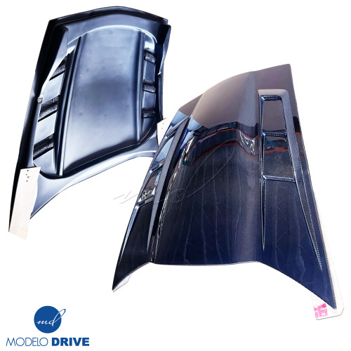 ModeloDrive Carbon Fiber JIN Hood > Chevrolet Corvette C6 2005-2013 - image 1