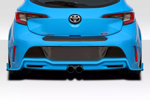 2019-2023 Toyota Corolla Hatchback Duraflex Kora Rear Diffuser - 1 Piece - image 1