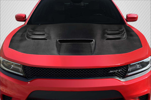2015-2023 Dodge Charger Carbon Creations Viper Hood 1 Piece
