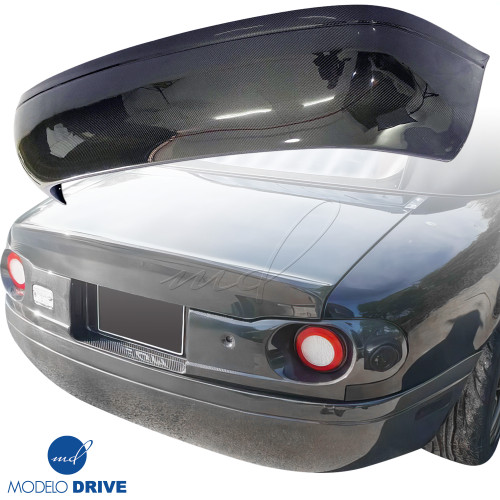 ModeloDrive Carbon Fiber STUB Rear Bumper > Mazda Miata (NA) 1990-1996 - image 1