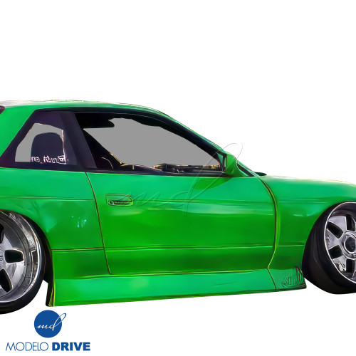 ModeloDrive FRP BSPO Blister Wide Body Side Skirts > Nissan Silvia S13 1989-1994 > 2dr Coupe - image 1