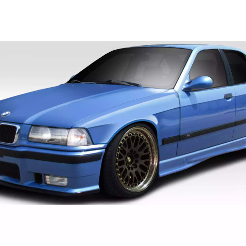 1992-1998 BMW 3 Series M3 E36 4DR Duraflex C Spec Front Fender Flares 2 Piece (ed_119766)