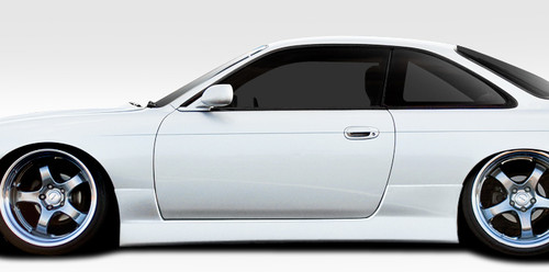 1995-1998 Nissan 240SX S14 Duraflex Supercool Side Skirt Rocker Panels - 2 Piece - image 1