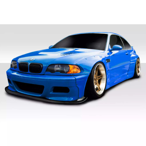 2001-2006 BMW M3 E46 Duraflex Circuit Wide Body Kit 8 Piece