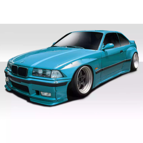 1992-1998 BMW 3 Series M3 E36 2DR Duraflex Circuit Wide Body Kit 12 Piece