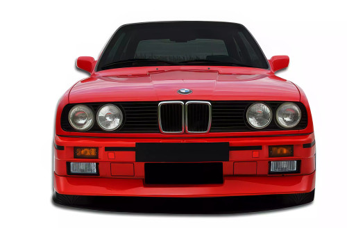 1984-1991 BMW 3 Series E30 2DR 4DR Duraflex Evo Look Front Bumper Cover 1 Piece