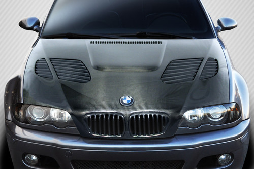 2001-2006 BMW M3 E46 2DR Carbon Creations DriTech GTR Hood 1 Piece