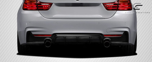 2014-2020 BMW 4 Series F32 Carbon Creations DriTech M Performance Look Rear Diffuser 1 Piece